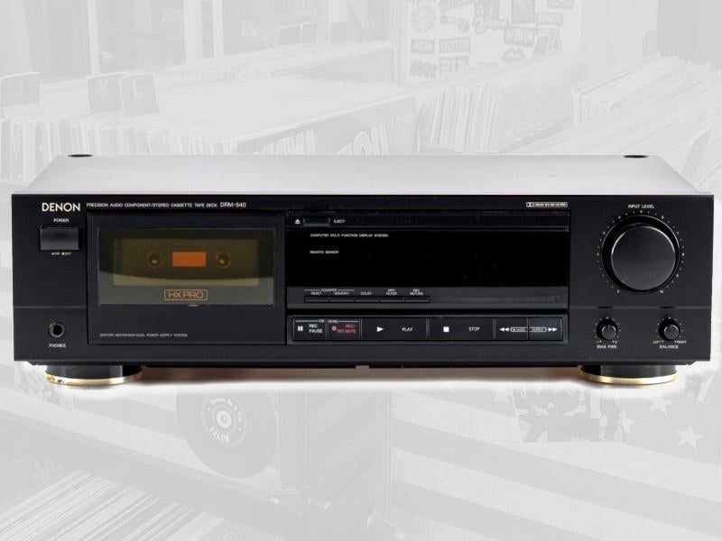 Denon DRM-540 Cassettedeck - Werkt Prima, Audio, Tv en Foto, Cassettedecks, Ophalen of Verzenden, Enkel, Denon, Tape counter