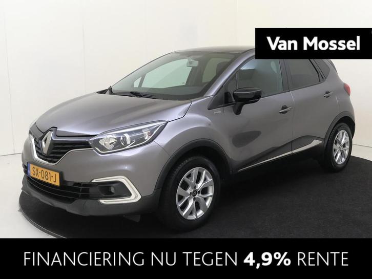 Renault Captur 0.9 TCe Limited airco | cruise control | lich, Auto's, Renault, Bedrijf, Te koop, Captur, ABS, Airbags, Airconditioning