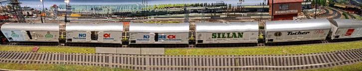 fleischmann wagons, Hobby en Vrije tijd, Modeltreinen | H0, Zo goed als nieuw, Wagon, Gelijkstroom, Fleischmann, Ophalen of Verzenden