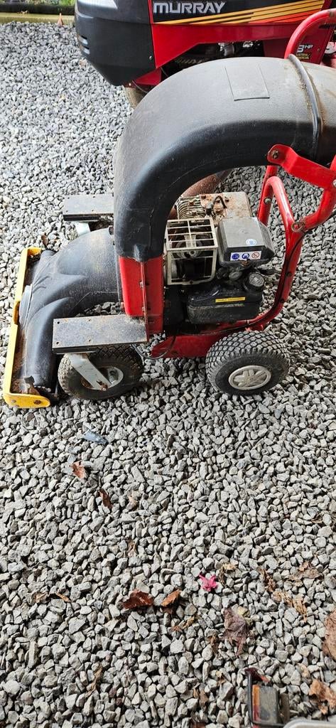 Bladzuiger met takkenhakselaar, Ophalen, Gebruikt