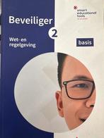 Beveiliger 2: Wet- en regelgeving (Basis), Boeken, Ophalen of Verzenden, Zo goed als nieuw, MBO