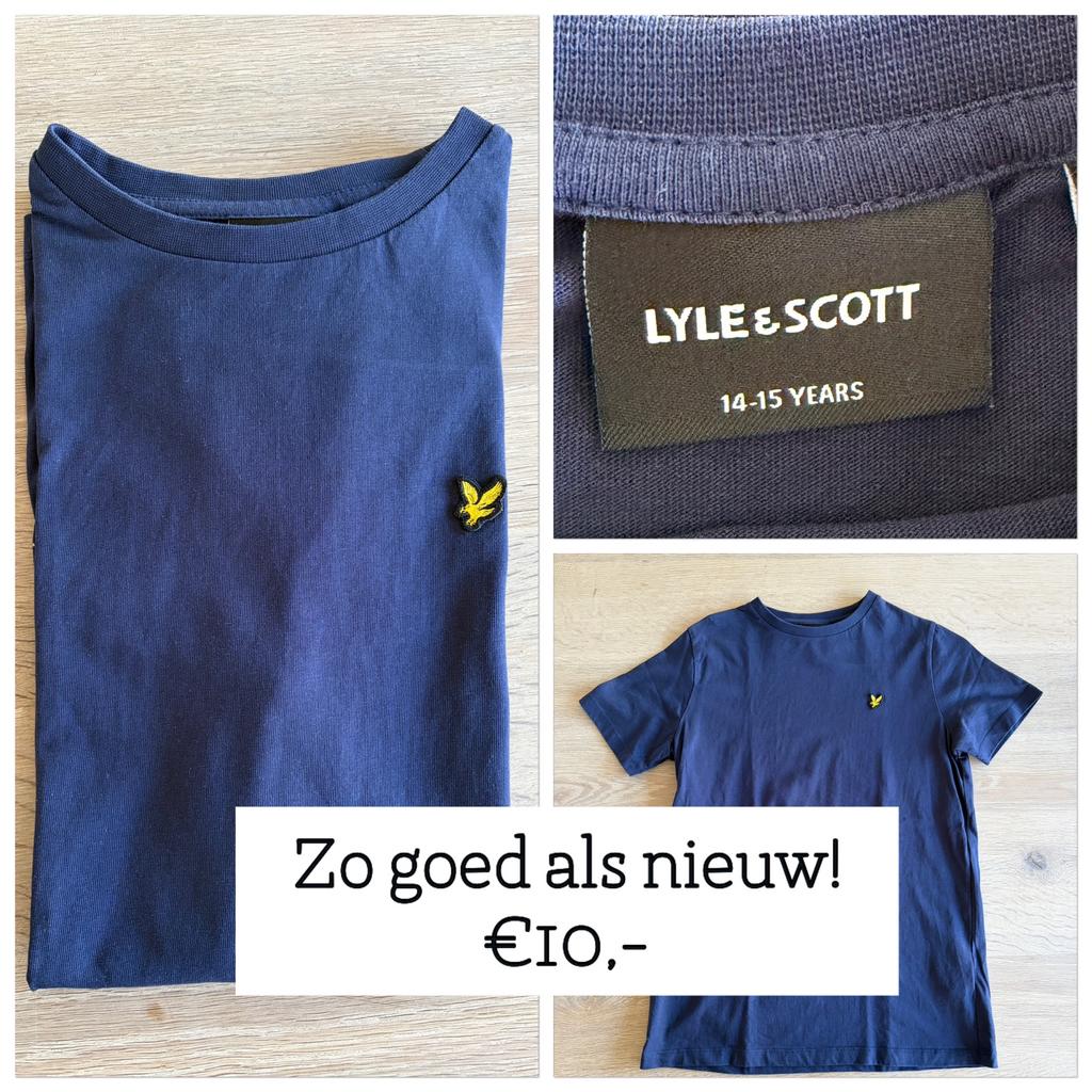 Lyle & Scott shirt - maat 14/15 years, Ophalen of Verzenden, Zo goed als nieuw, Jongen, Shirt of Longsleeve