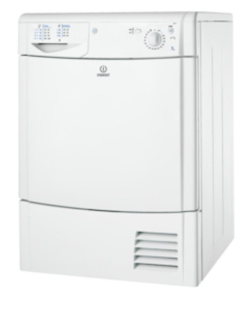Indesit condensdroger 7 kg, Witgoed en Apparatuur, Ophalen of Verzenden, Gebruikt, Condens, 85 tot 90 cm