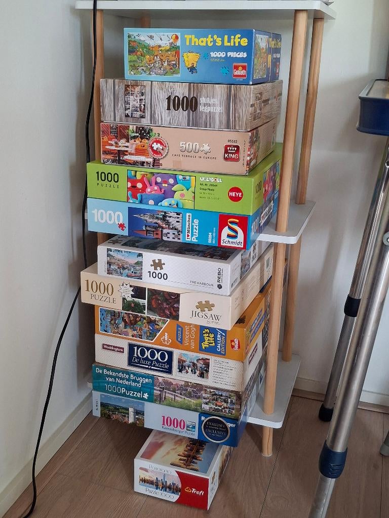 Puzzels voor een prikkie!, Ophalen, 500 t/m 1500 stukjes, Zo goed als nieuw, Legpuzzel