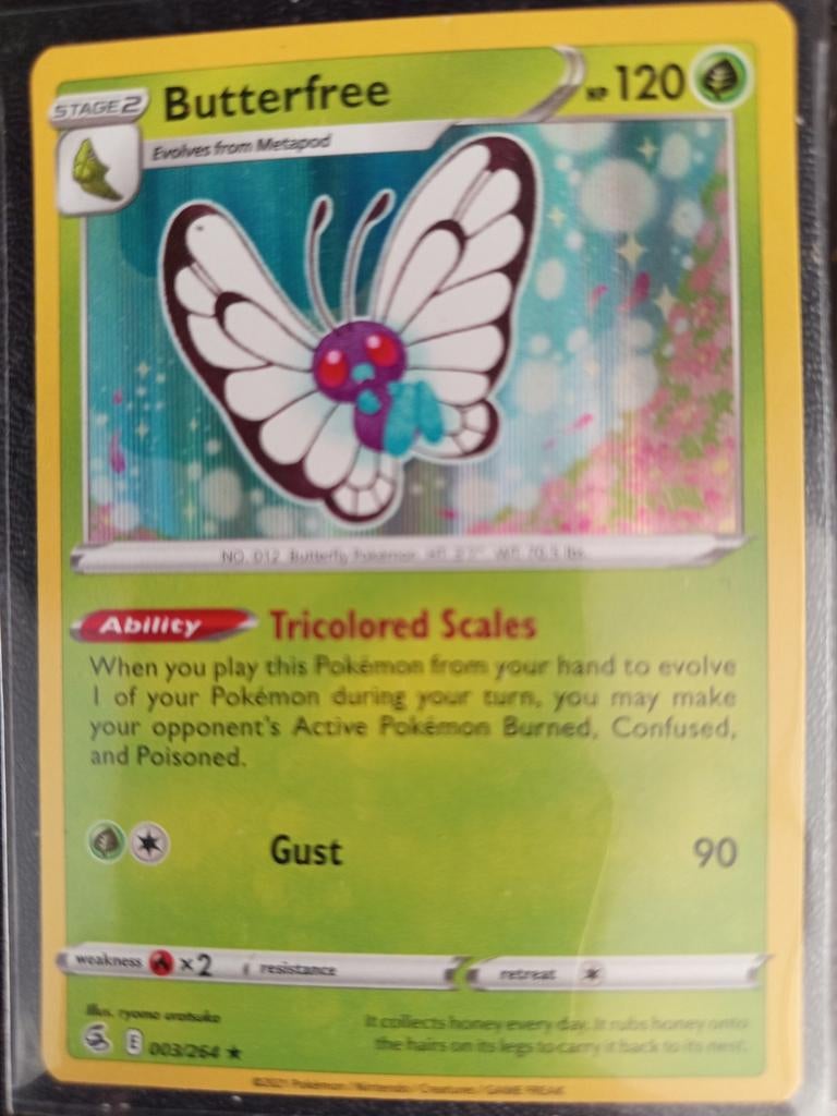 Butterfree Pokémon kaart 003/264 holo, Ophalen of Verzenden