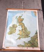 GROTE OUDE SCHOOLPLAAT: GROOT-BRITTANNIË EN IERLAND, Ophalen of Verzenden, Aardrijkskunde
