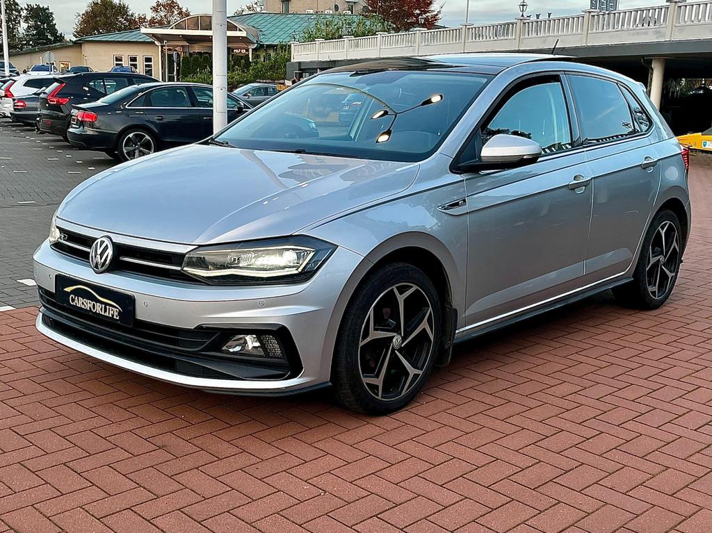 Volkswagen Polo 1.0 TSI 7-DSG R-line PANO VirtualCockpit LED, Automaat, Stof, Gebruikt, Bedrijf