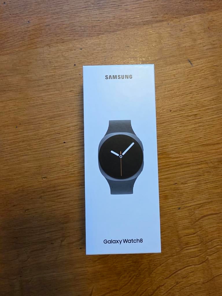 Galaxy watch8 LTE, Bluetooth, WiFi,  GPS  nieuw in doos, Ophalen, Zwart, Nieuw, Samsung