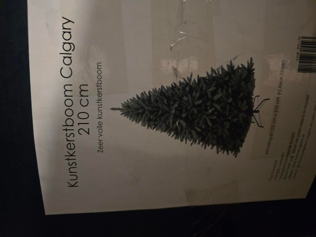 Kunstkerstboom, Diversen, Kerst, Ophalen of Verzenden, Zo goed als nieuw