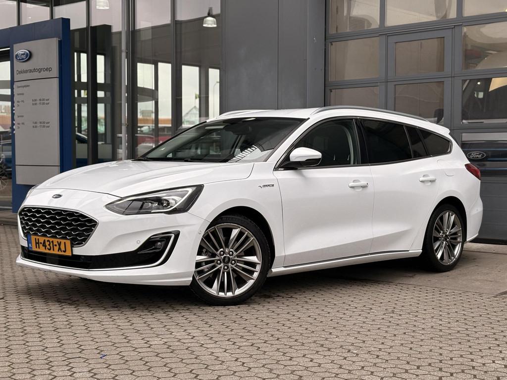 Ford Focus Wagon 1.5 EcoBoost Automaat Vignale I WINTER PACK, Auto's, Ford, 1345 kg, Euro 6, 150 pk, Wit