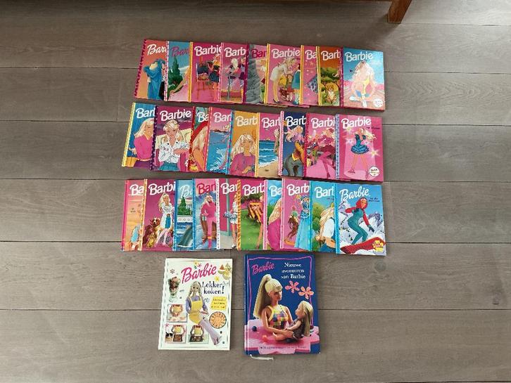30 Barbie boekjes, Boeken, Kinderboeken | Jeugd | onder 10 jaar, Zo goed als nieuw, Fictie algemeen, Ophalen of Verzenden
