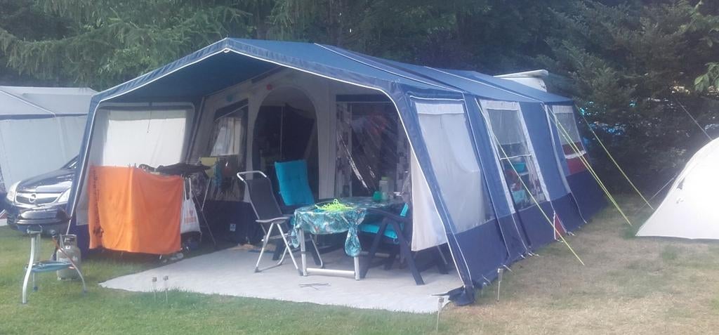 2008 Jamet Arizona all season vouwwagen, Ophalen, Blauw, Aanwezig, Jamet