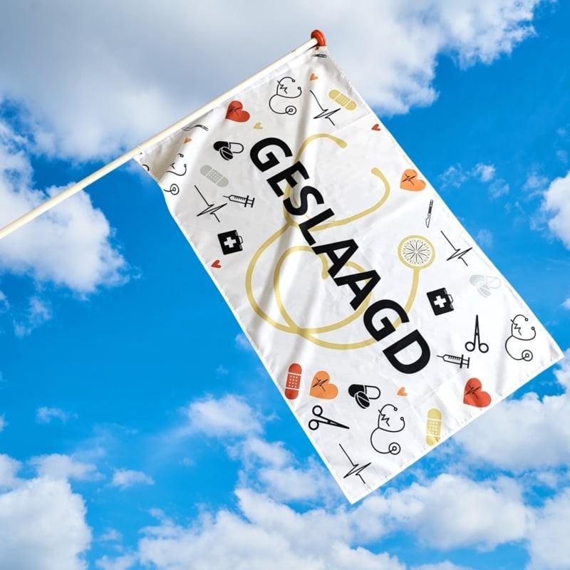 Geslaagd vlag (zorg), Ophalen