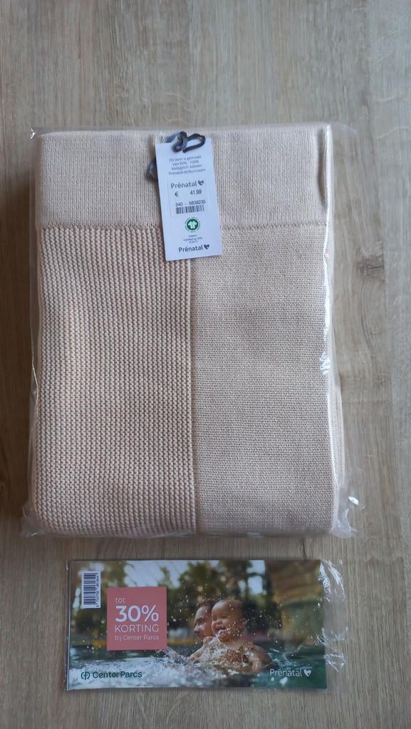 Nieuw ledikant deken van Little knits+kortingscode Centerpar, Kinderen en Baby's, Ophalen of Verzenden, Nieuw, Ledikant