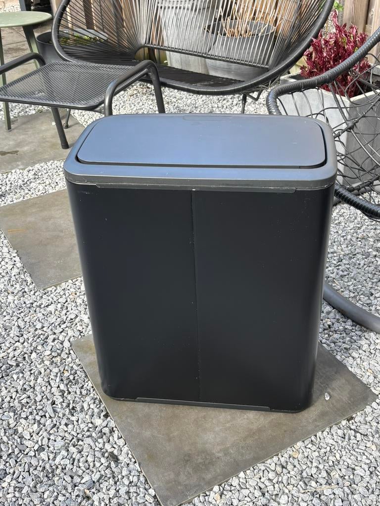 Brabantia 60 liter Bo touch Bin, Kunststof, Gebruikt, 50 tot 75 cm, 40 liter of meer