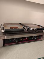 HENDI contactgrill dubbel gegroefd, Ophalen, Gebruikt