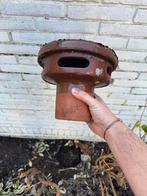 Antieke terracotta schoorsteen afdekking, Ophalen of Verzenden