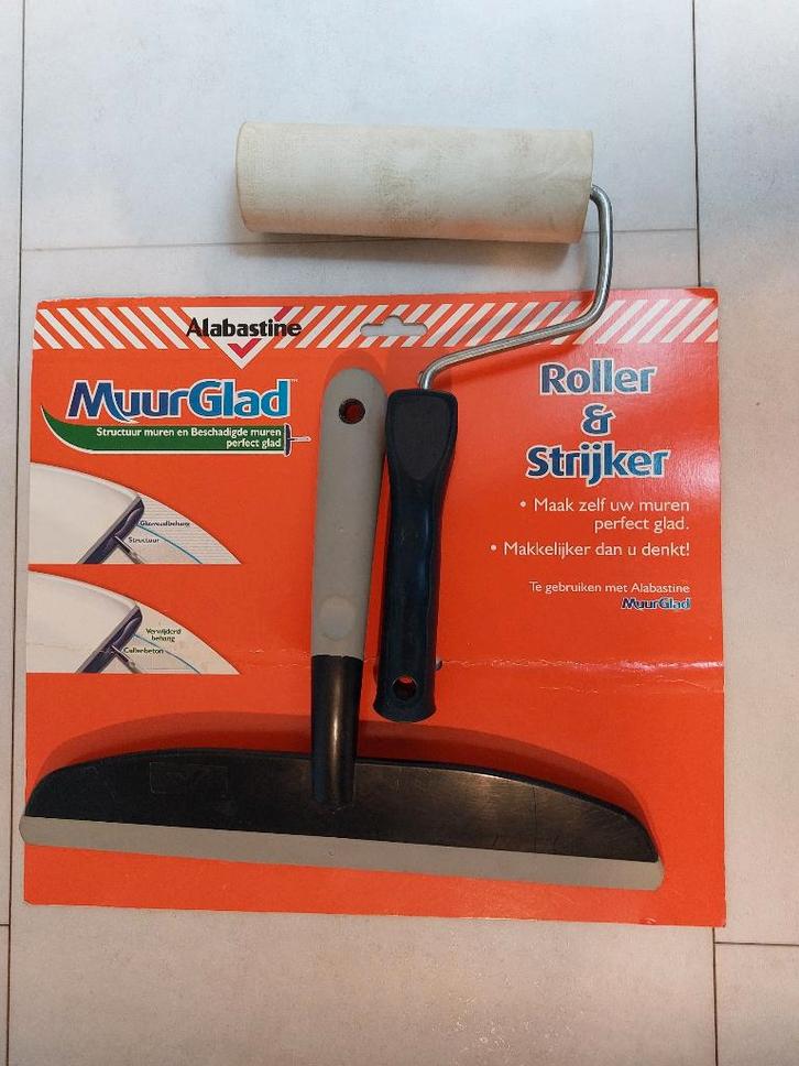 Nieuwe Alabastine MuurGlad Roller en strijker muur afwerking, Doe-het-zelf en Verbouw, Schildersmaterialen, Nieuw, Overige typen