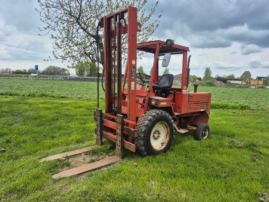 Manitou ruwterrein heftruck, Zakelijke goederen, Ophalen, Ruwterrein, Diesel, Manitou