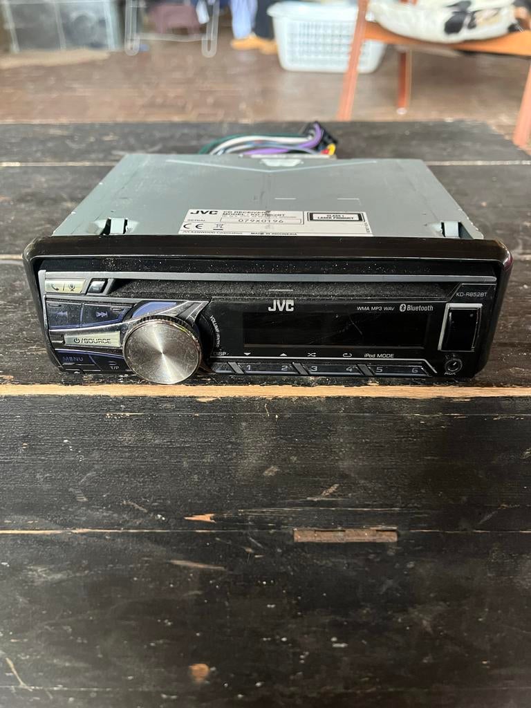 JVC autoradio met bluetooth, Auto diversen, Autoradio's, Ophalen of Verzenden, Gebruikt