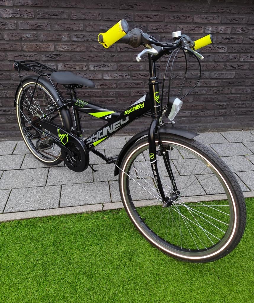 Jongensfiets 24 inch in top staat, Fietsen en Brommers, Ophalen, Zo goed als nieuw, Aluminium, 24 inch of meer
