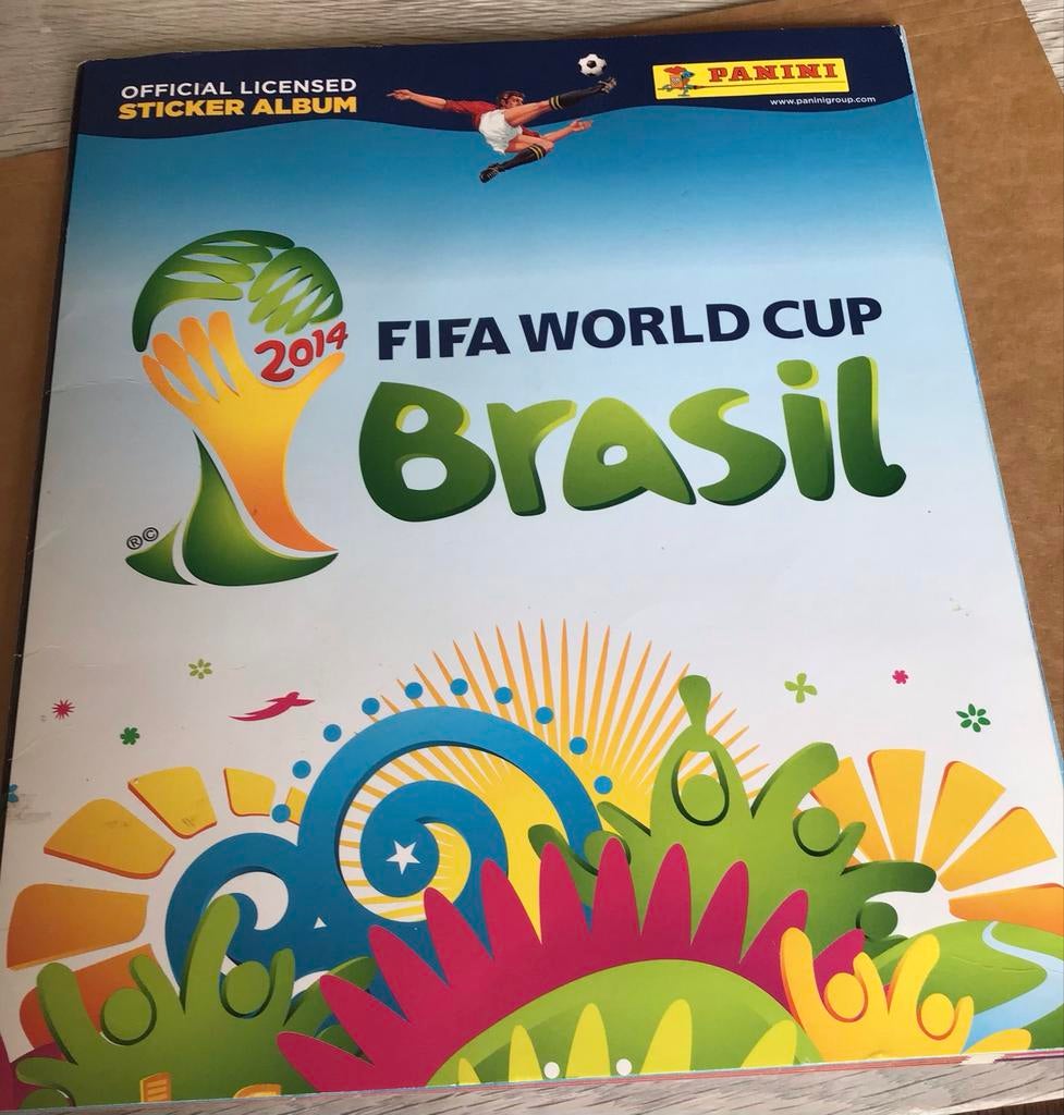 Compleet Panini FIFA WK 2014 Brasil Album - Topstaat!, Ophalen of Verzenden, Zo goed als nieuw, Overige sporten, Boek of Tijdschrift