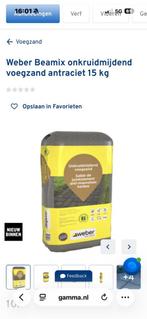 Voegzand onkruidvermijdend, Ophalen, Nieuw, Straatzand