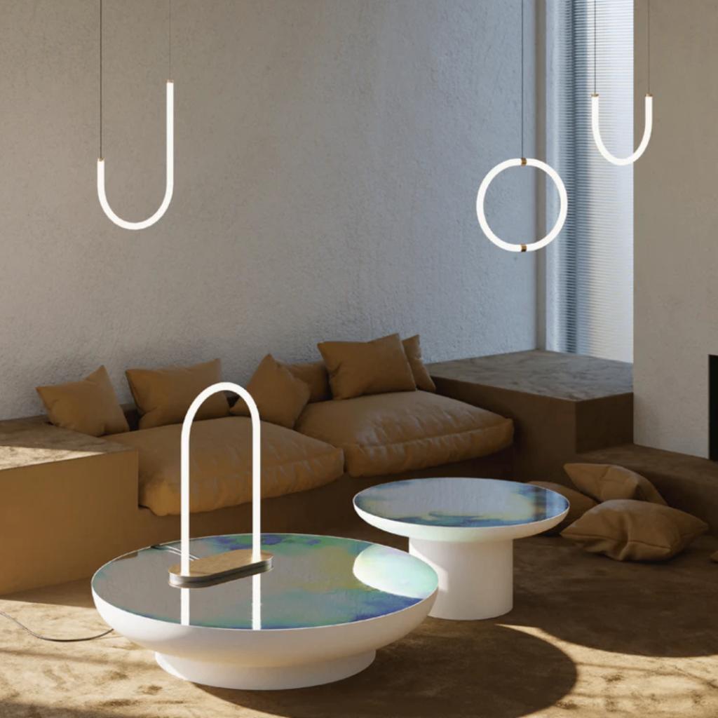 Petite Friture Unseen J Lamp, Ophalen, Kunststof, 50 tot 75 cm, Nieuw