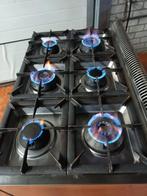 Gasfornuis met oven met gas horeca rvs diamond kookplaat, Ophalen, Gebruikt, Gas, Vrijstaand