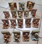 17 Beren Boekensteunen Beertjes verzameling boeken steunen, Ophalen, Zo goed als nieuw, Stoffen beer, Overige merken