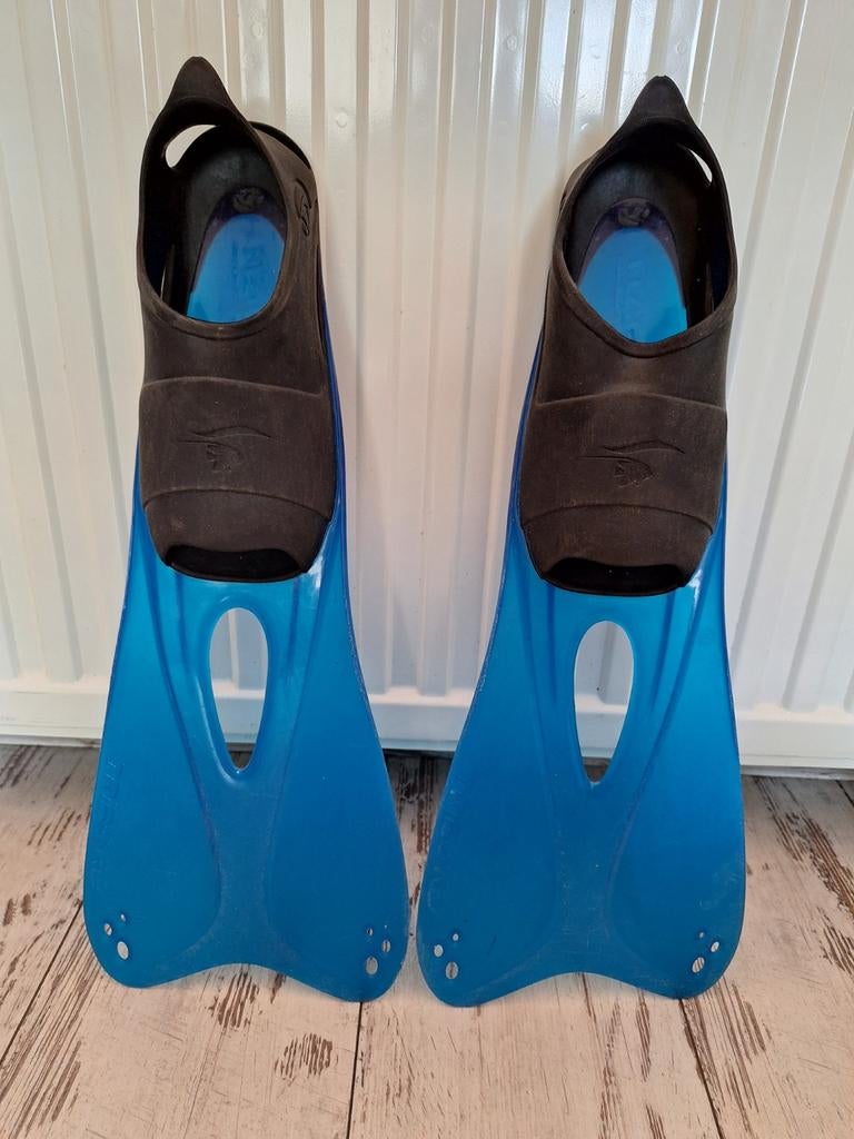 Tribord decathlon zwemvliezen/ flippers/vinnen mt 35-36, Ophalen of Verzenden, Gebruikt, Snorkelvinnen