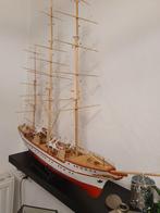 Groot model zeilschip de denmark van hout, Ophalen of Verzenden