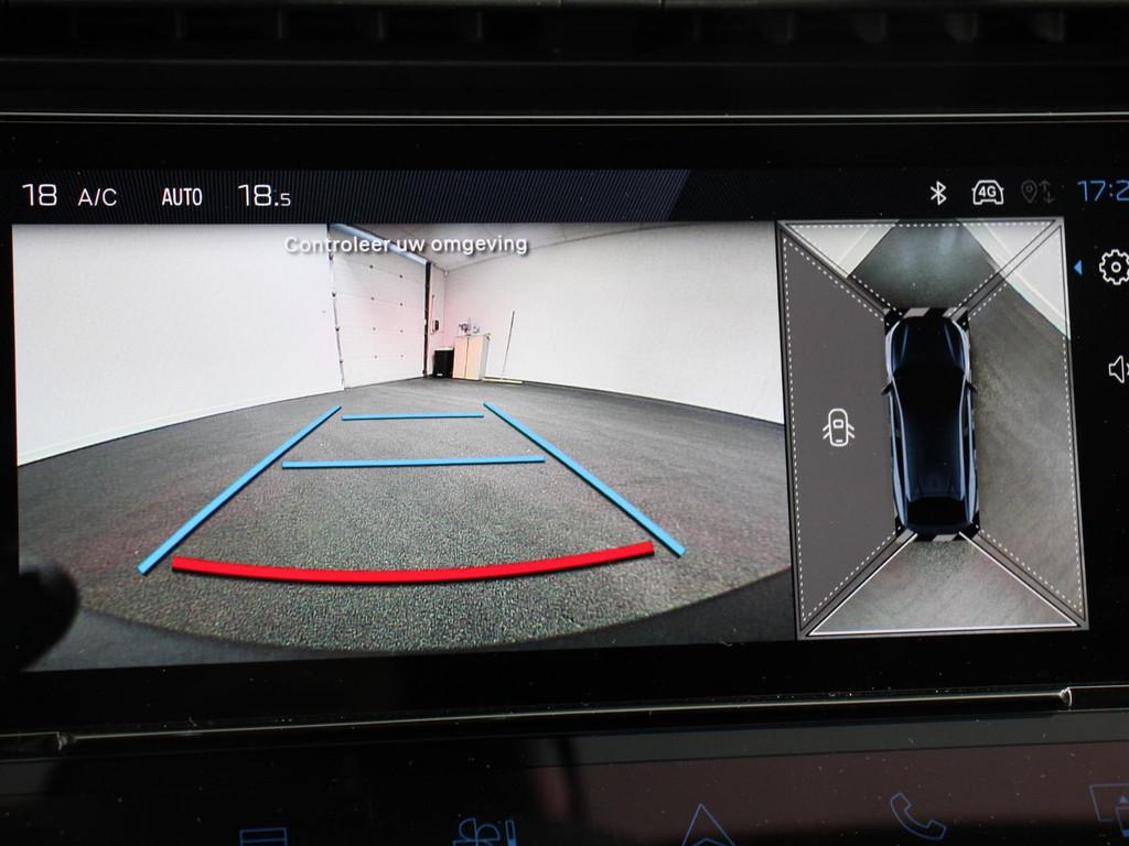 Peugeot 408 1.2 Allure Hybrid 145pk e Automaat Climate Contr, 145 pk, Gebruikt, Leder en Stof, Origineel Nederlands