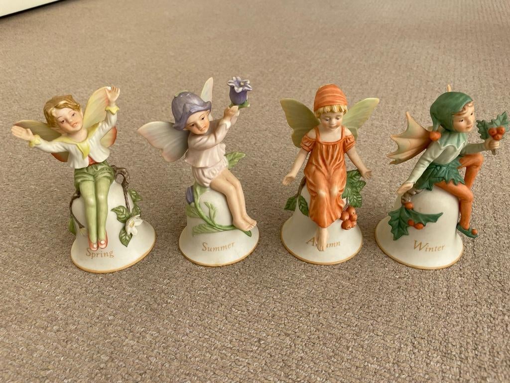 Verzameling Flower Fairy beeldjes (belletjes)., Ophalen, Zo goed als nieuw