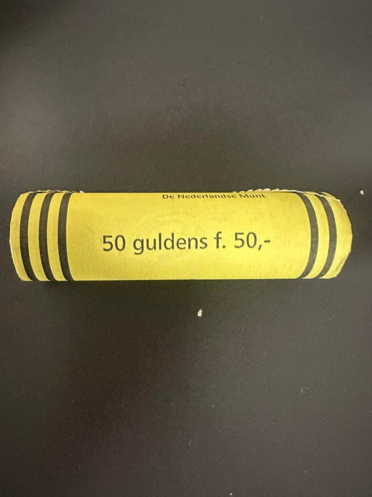 Rol van 50 gulden munten, Postzegels en Munten, Munten | Nederland, Ophalen of Verzenden, Koningin Beatrix, 50 gulden, Setje