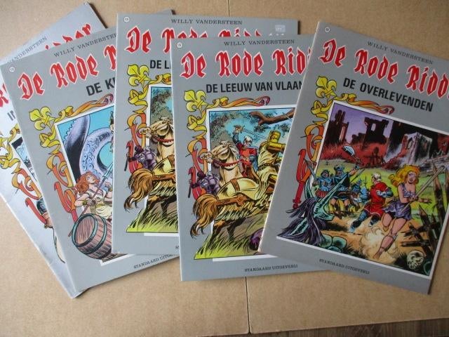 adv11351 rode ridder, Eén stripboek, Ophalen, Gelezen