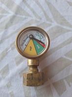 GasStop Propaan Gasfles Beveiliging met Drukmeter, Ophalen of Verzenden, Gebruikt