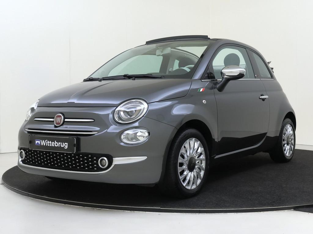 Fiat 500C 1.0 Hybrid Star P4 (bj 2020), Auto's, Cabriolet, 4 stoelen, Bedrijf, Handgeschakeld