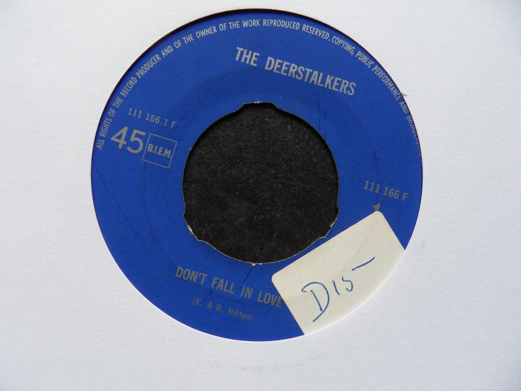 The Deerstalkers - Don't fall in love, Ophalen of Verzenden, Zo goed als nieuw, Pop