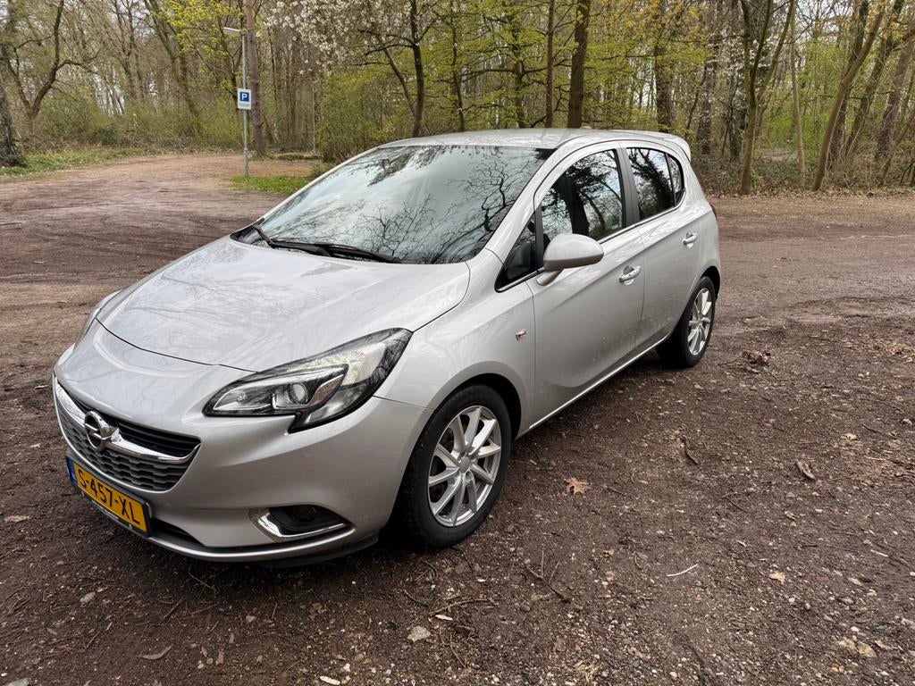 Opel Corsa 1.0 Turbo 115pk / NIEUWE APK, Voorwielaandrijving, Stof, Zwart, 49 €/maand