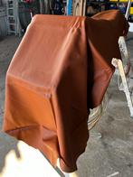 Geperforeerd Leer Nappa, bruin cognac!, Bruin, Leer of Kunstleer, Ophalen of Verzenden, Zo goed als nieuw