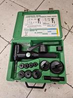 Hydraulische hand ponzenset Greenlee, Ophalen