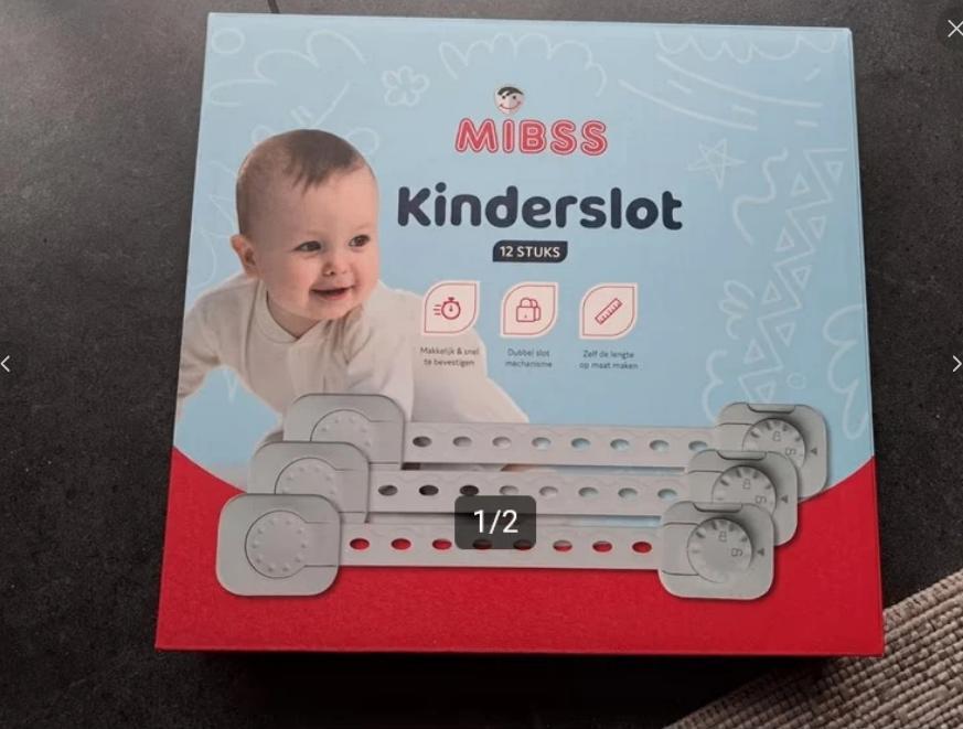 Mibbs - Kinderslot - 12 stuks (NIEUW), Kinderen en Baby's, Overige Kinderen en Baby's, Ophalen of Verzenden, Nieuw