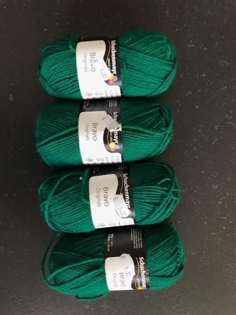 Bravo Original Schachenmayr groen, Hobby en Vrije tijd, Breien en Haken, Ophalen of Verzenden, Nieuw, Breien of Haken, Wol of Garen