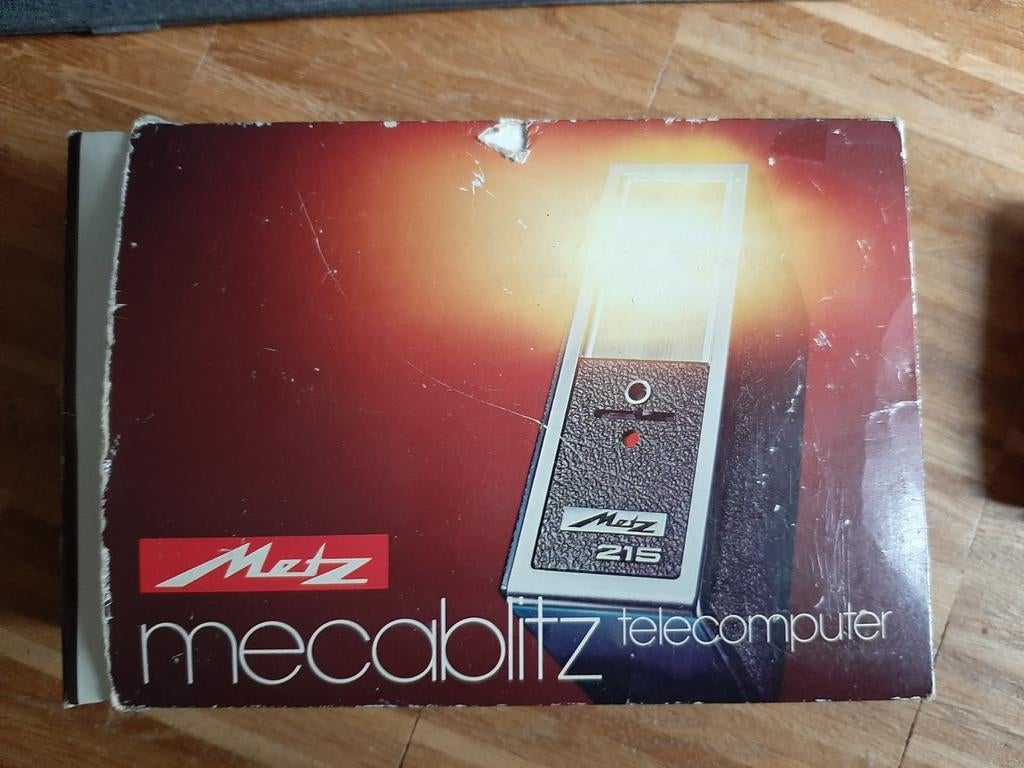 Metz 215 flitser Mecablitz telecomputer, Ophalen of Verzenden, Spiegelreflex, Overige Merken