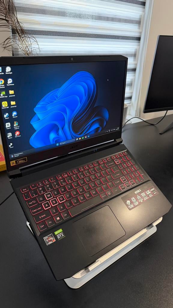 Acer Nitro 5 (AN515-45-R2R2, Computers en Software, Windows Laptops, 15 inch, Ophalen of Verzenden, Zo goed als nieuw, Gaming
