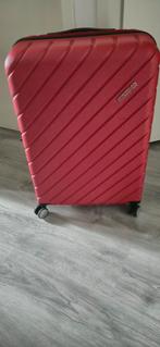 Hardcase koffer American Tourister 67cm, spinner,  tca slot, Hard kunststof, Slot, Zo goed als nieuw, Minder dan 35 cm