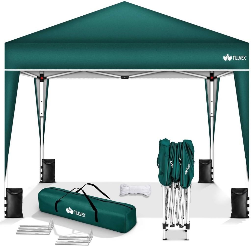 Easy up tent 3x3 huren in Breda - Springkussenverhuur Breda