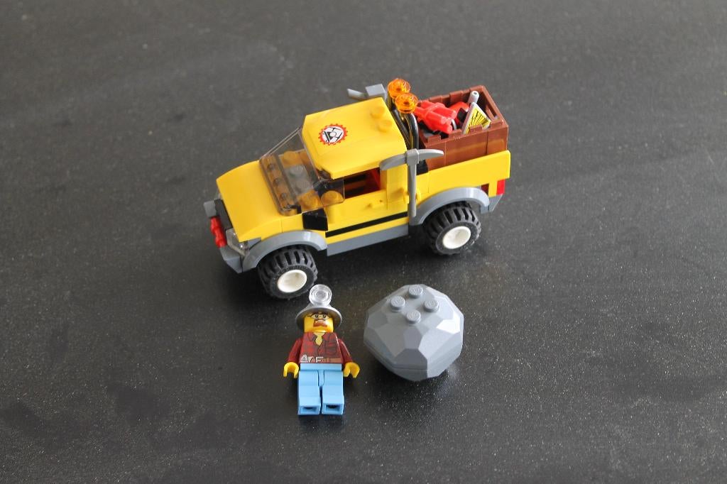 lego city goudmijn 4x4 wagen 4200, City, Lego, Ophalen of Verzenden, Zo goed als nieuw