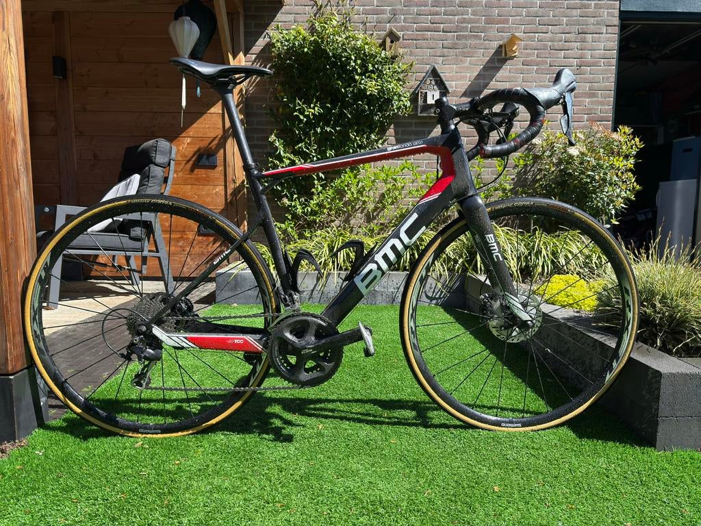 BMC Grandfondo - Maat 56, 28 inch, Gebruikt, Carbon, Meer dan 20 versnellingen